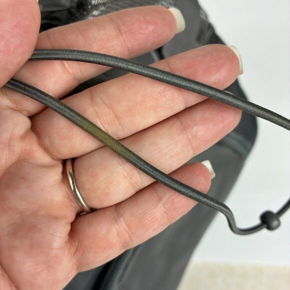 Outward Hound Pet Carrier Backpack Dog Travel Drawstring Closure 40030 Gray - Picture 11 of 13